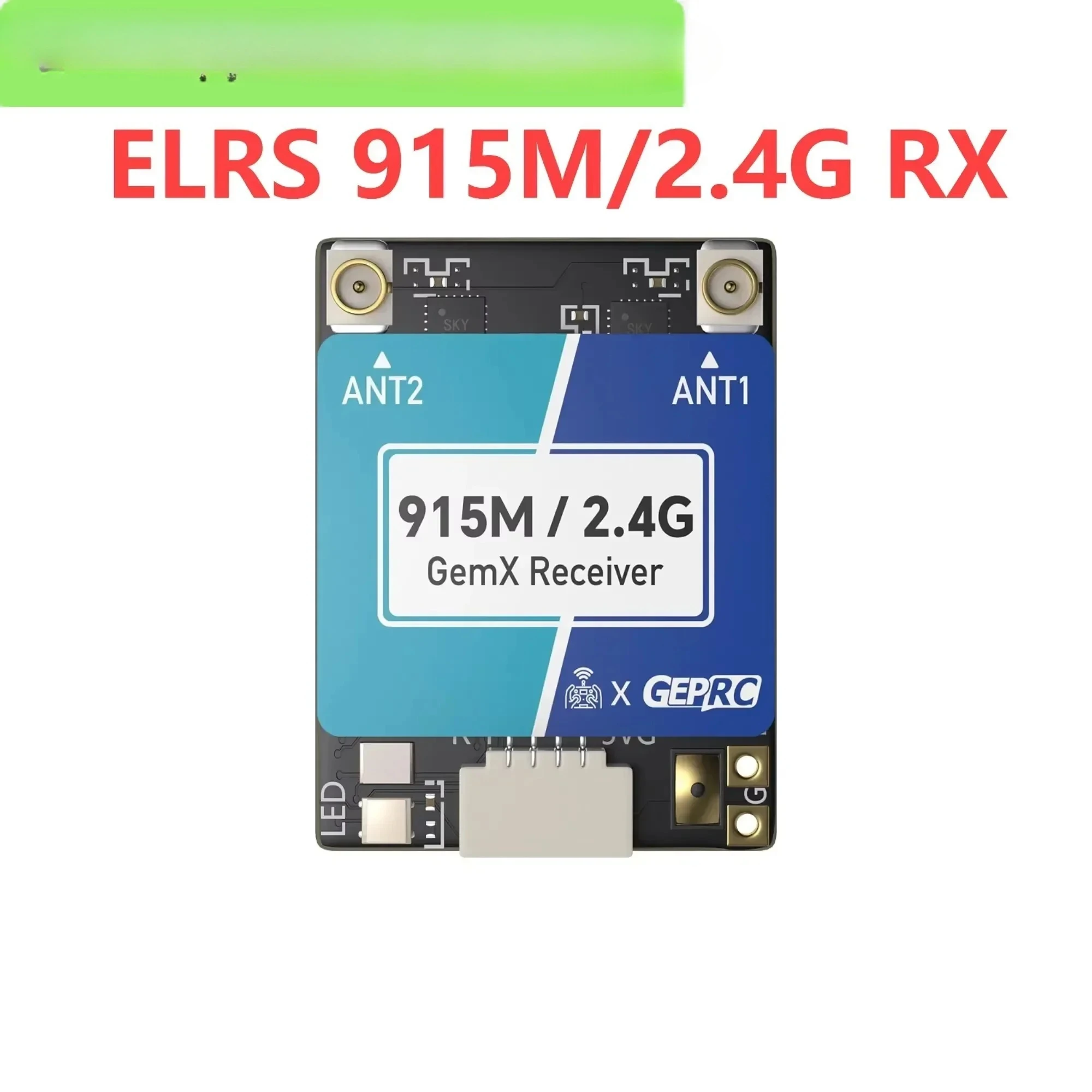 

GEPRC ELRS 915M/2,4G Gemini Xrossband приемник TX модуль двойной RF чип 1000 Гц DIY FPV квадрокоптер дальнего действия фристайл детали дрона