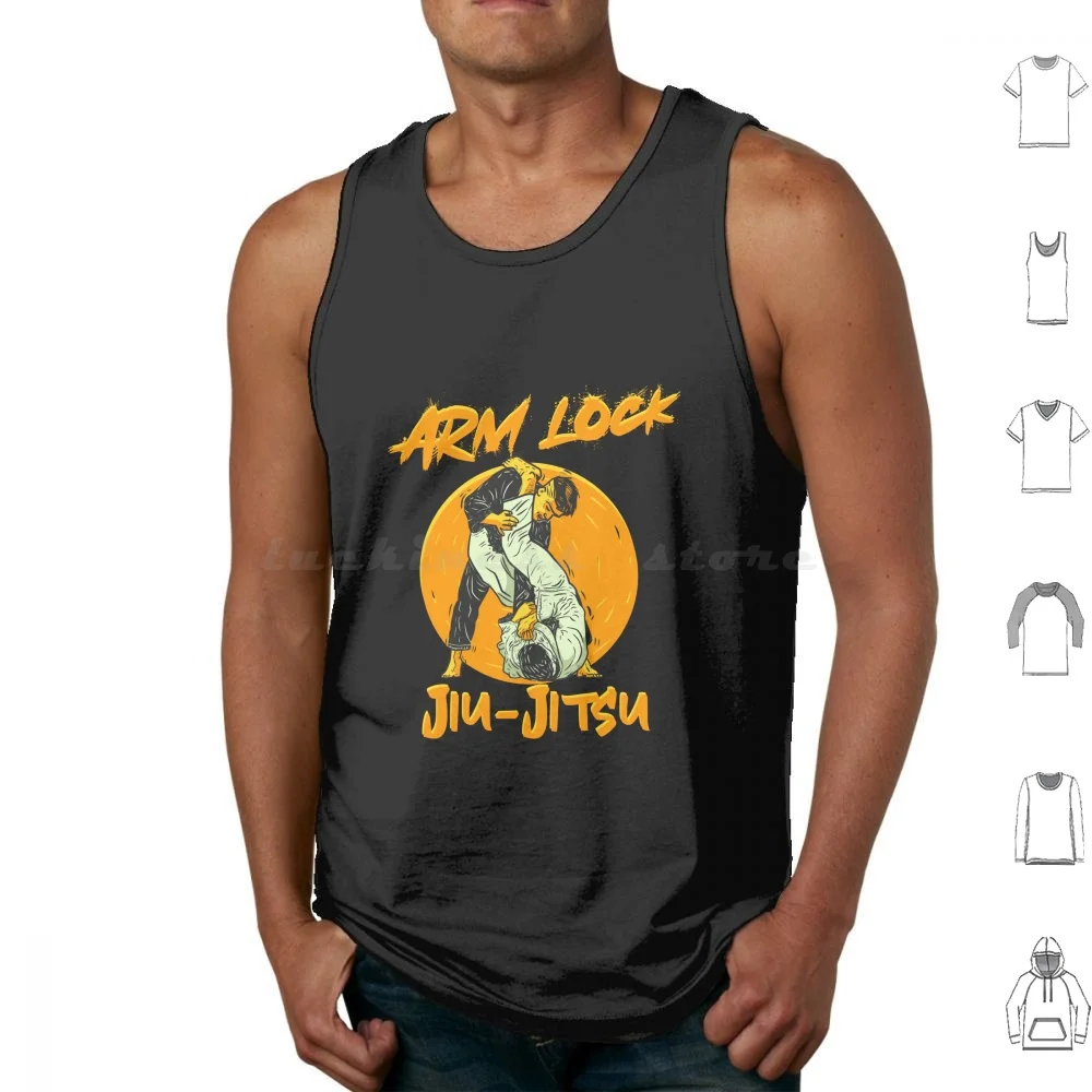 Arm Lock , Jiu-Jitsu Technique Tank Tops Vest Sleeveless Arm Lock Jiu Jitsu Technique