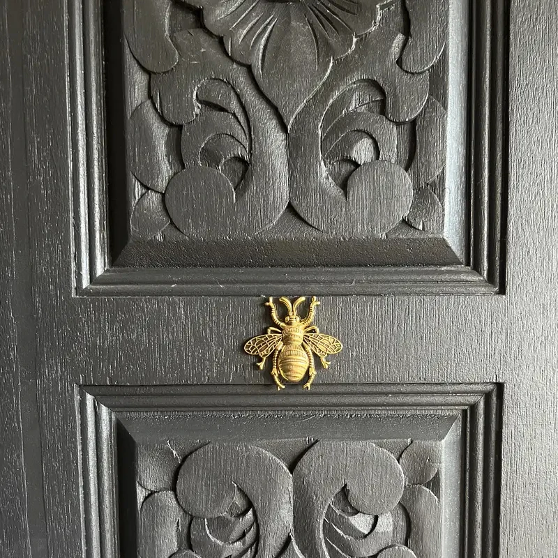 1Pc Bumblebee Cabinet handle,Decoration Bee Shape Wardrobe Knob,Cupboard Furniture Handles, Vintage Home Decor Drawer Pulls