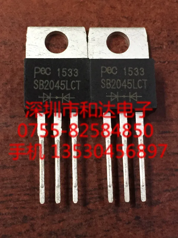 5 pezzi-10 pezzi SB2045LCT TO-220 nuovo e originale in STOCK