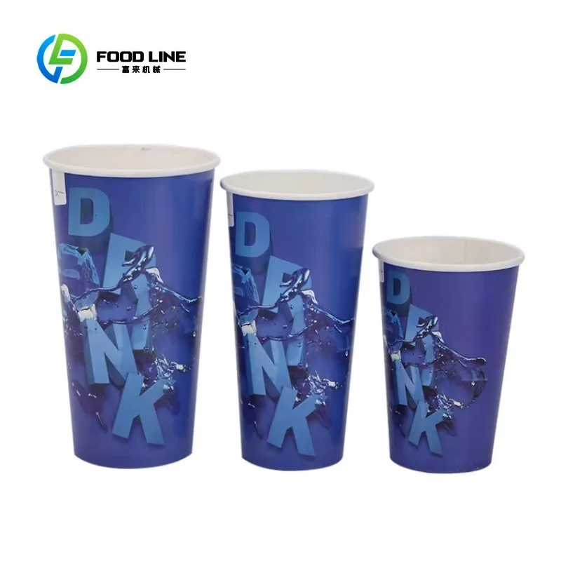 Customized High Speed Fully Automatic PE Coated Paper Cup Making Machine for Coffee Tea Beverage Packaging Production