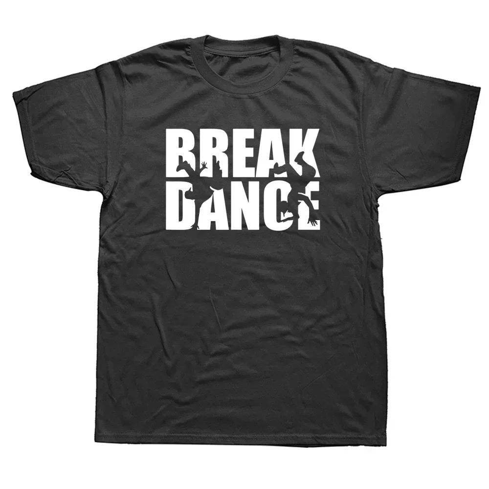 Harajuku Hip Hop Funny Break Dance Graphic T Shirts Streetwear Short Sleeve Breakdance Man T-shirt Loose Casual Women Clothing