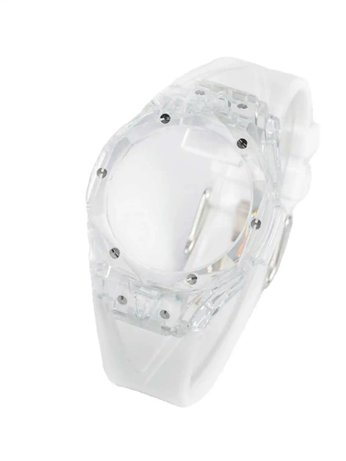 GA-2100 طقم عصري شفاف محول لـ Casioak G-Shock GA2100 GAB2100 تعديل الحافة الإطار المطاط الرياضة الفرقة الملحقات