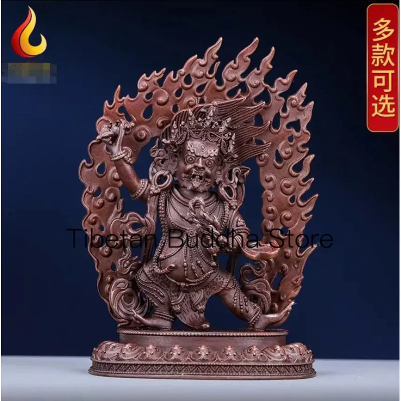 

7cm Decorative brass antique copper with backlit diamond hand Bodhisattva statue and deity statue