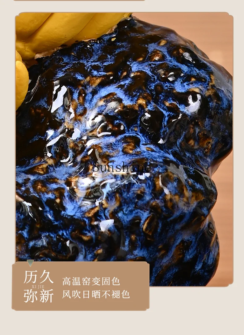 Ornament ceramic handicrafts Bogu frame art decoration high-end housewarming gift