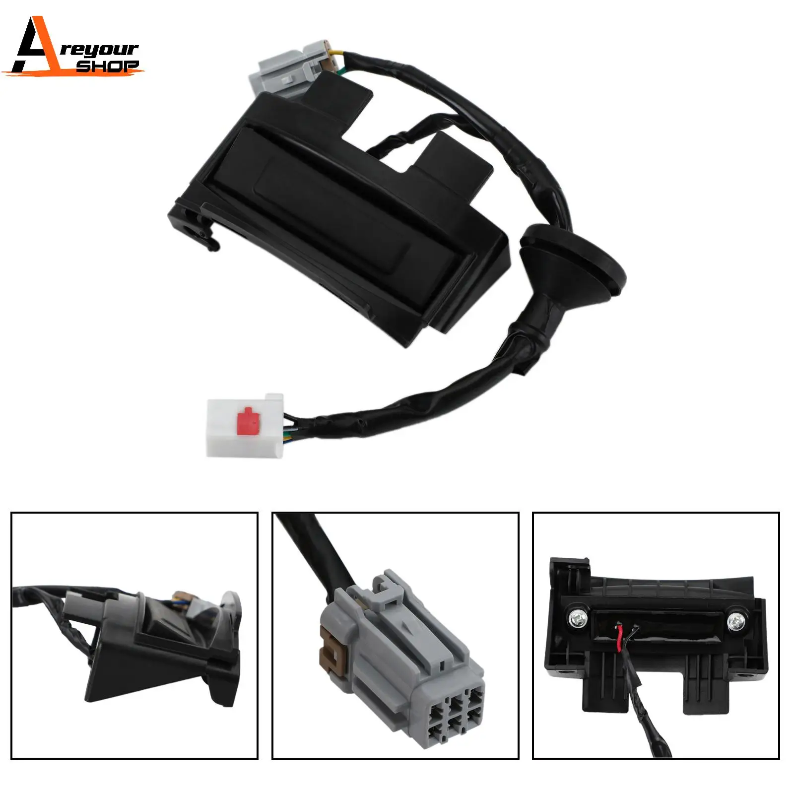 Areyoushop Outside Hdl Lock 81260-2V010 ASSY-T/Lid Fit For Hyundai Veloster 2011-2017 with Camera 81260-2V010 Car Auto Parts