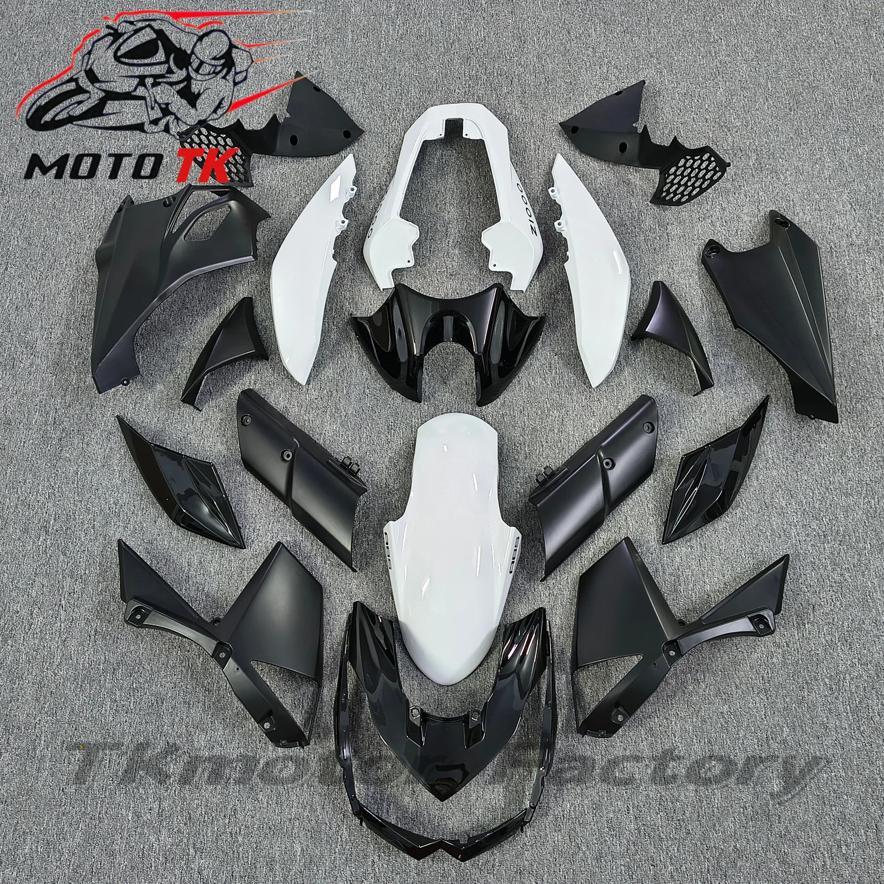 

Rebuild Bike Fairings Kit for Kawasaki Z1000 13 2013 Aftermarket Bodywork Accessories Black