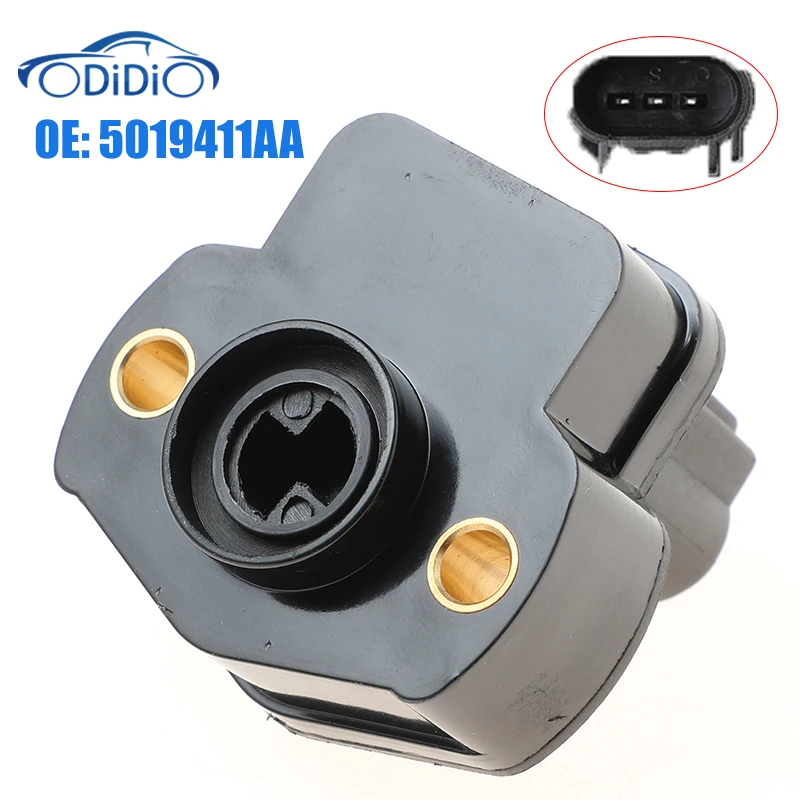 5019411 Czujnik TPS położenia przepustnicy AA 5019411 AB 5086203 AA 83113 5019411 AC 5019411 AD Dla Dodge Jeep Grand Cherokee Mitsubishi