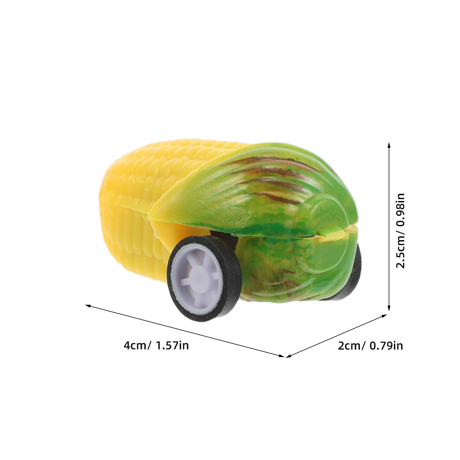10 PCS 당겨 자동차 Goodie 가방 장난감 자동차 교실 파티 호의 미니 야채 어린이 필러 플라스틱 어린이 놀이 차량 어린이