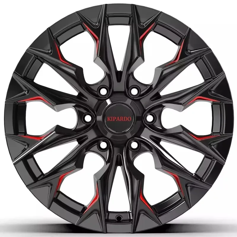 KIPARDO 4x4 16 17 18 20 Inch Concave Deep Lip Aluminum Alloy Wheel Rims