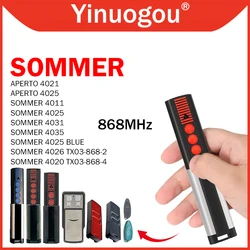 Newest SOMMER Remote Control 868MHz SOMMER 4020 TX03-868-4 4026 TX03-868-2 4011 4025 4031 4035 4021 Garage Gate Remote Control