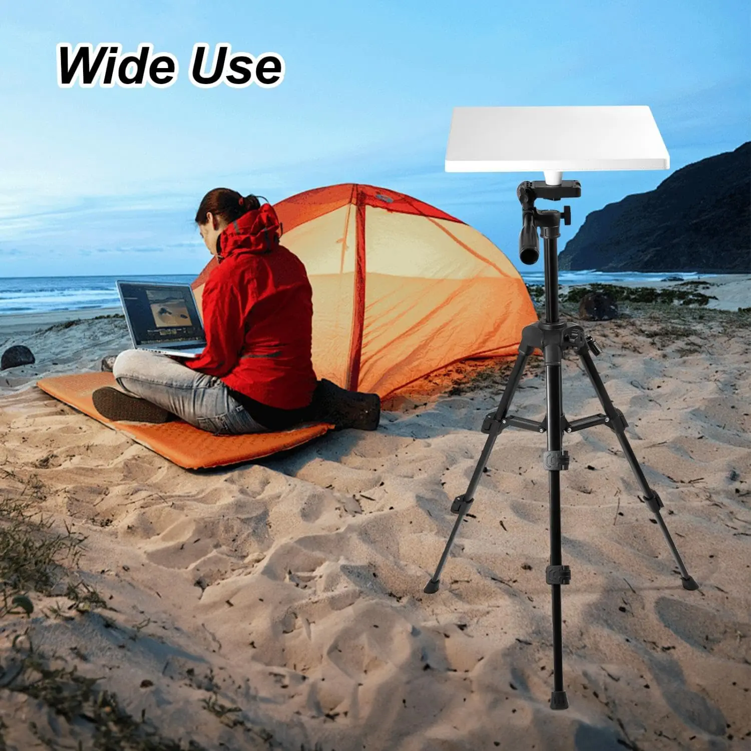 

for Starlink Mini Tripod Mount with 1/4inch Nut Adapter Installation Tripod Mounting Kit Stretchable Kickstand Stand Mount