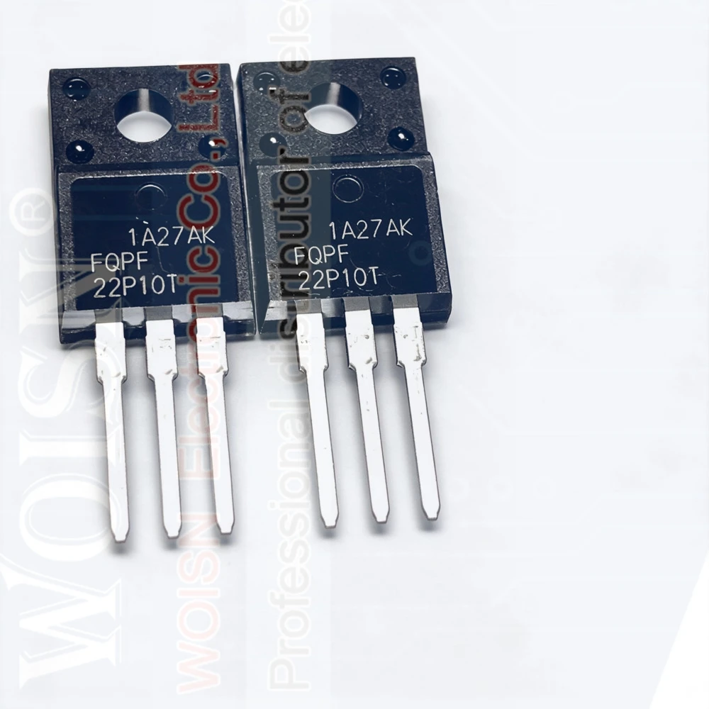 （1-5PCS） FQPF22P10T P-100V -13.2A TO-220F