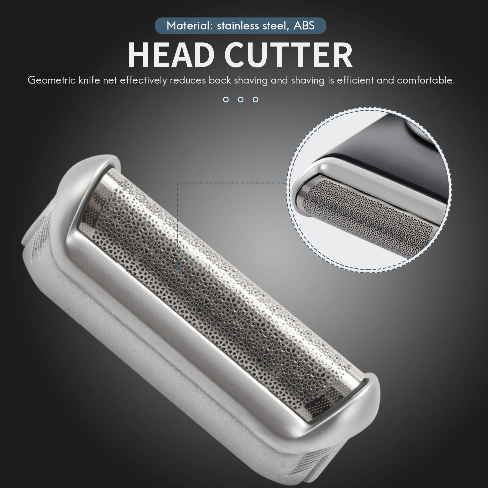 5S Shaver Foil Cutter For 5S P40 P50 P60 P70 P80 P90 M30 M60 M60S Shaver Foil+Cutter