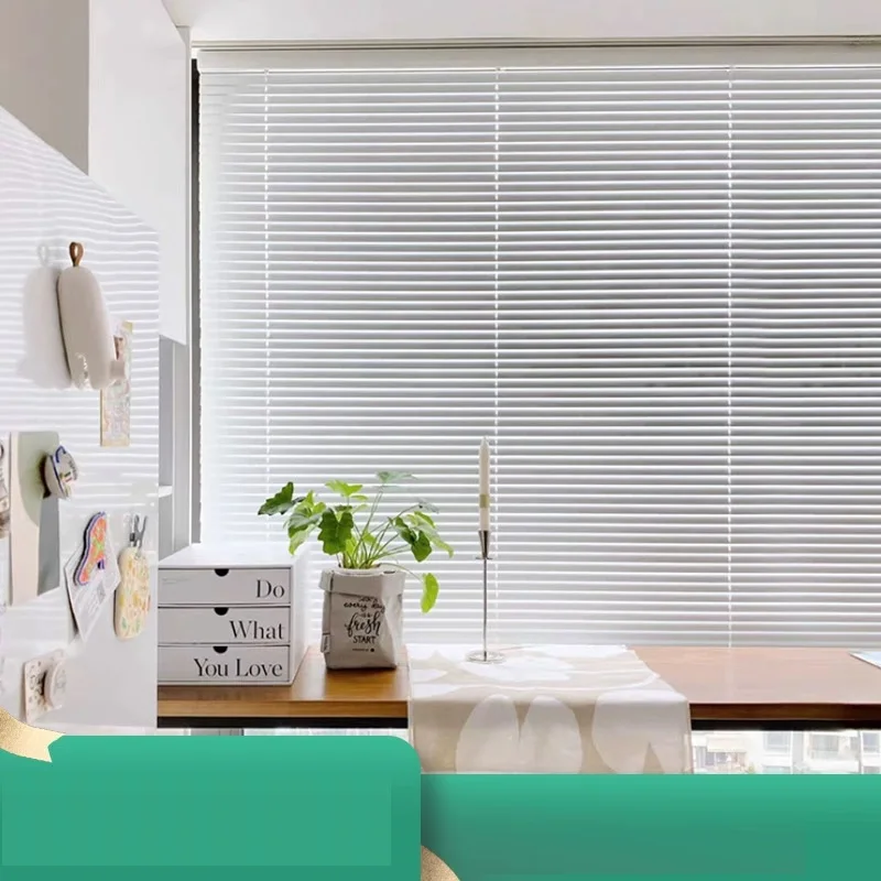 Electric Cordless Aluminium Venetian Blinds,Alloy Shades,Window Shutter Curtain,25mm C Slat Customize K-SY-250204