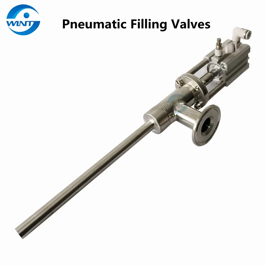 Pneumatyczne głowice napełniające zawory akcesoriów wypełniających z bezpłatną wysyłką 304SS płynne dysze napełniarka tłokowa