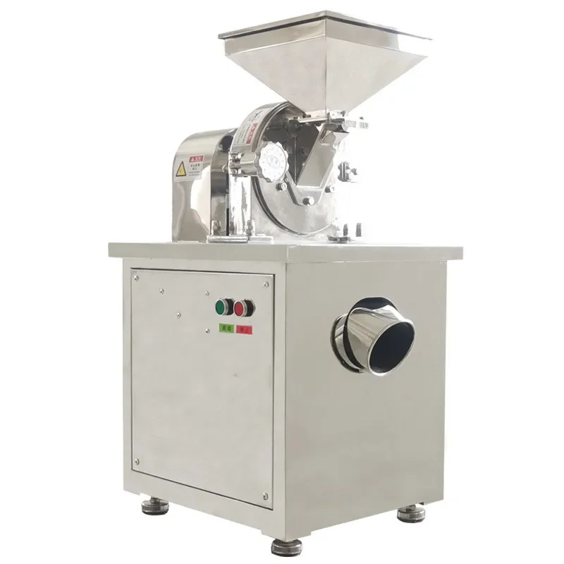 Commercial Stainless Steel Tea Leaf Grinding Machine/ Sugar Pulverizer Spice Maize Rice Grinder Corn Crusher