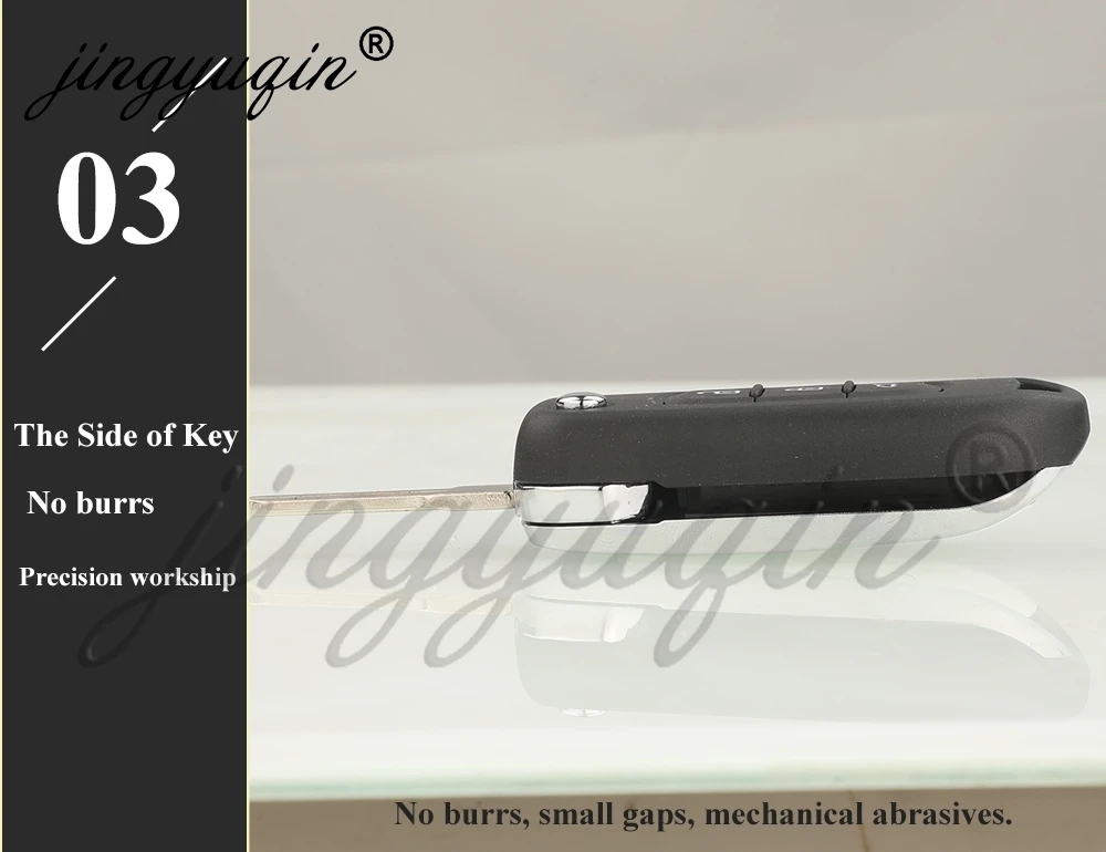 Modifizierte Klapp-Autoschlüsselhülle für Renault Megane Clio Duster Kangoo Modus Twingo Dacia Sandero Logan Nissan Kubistar VIVARO – Detail 8
