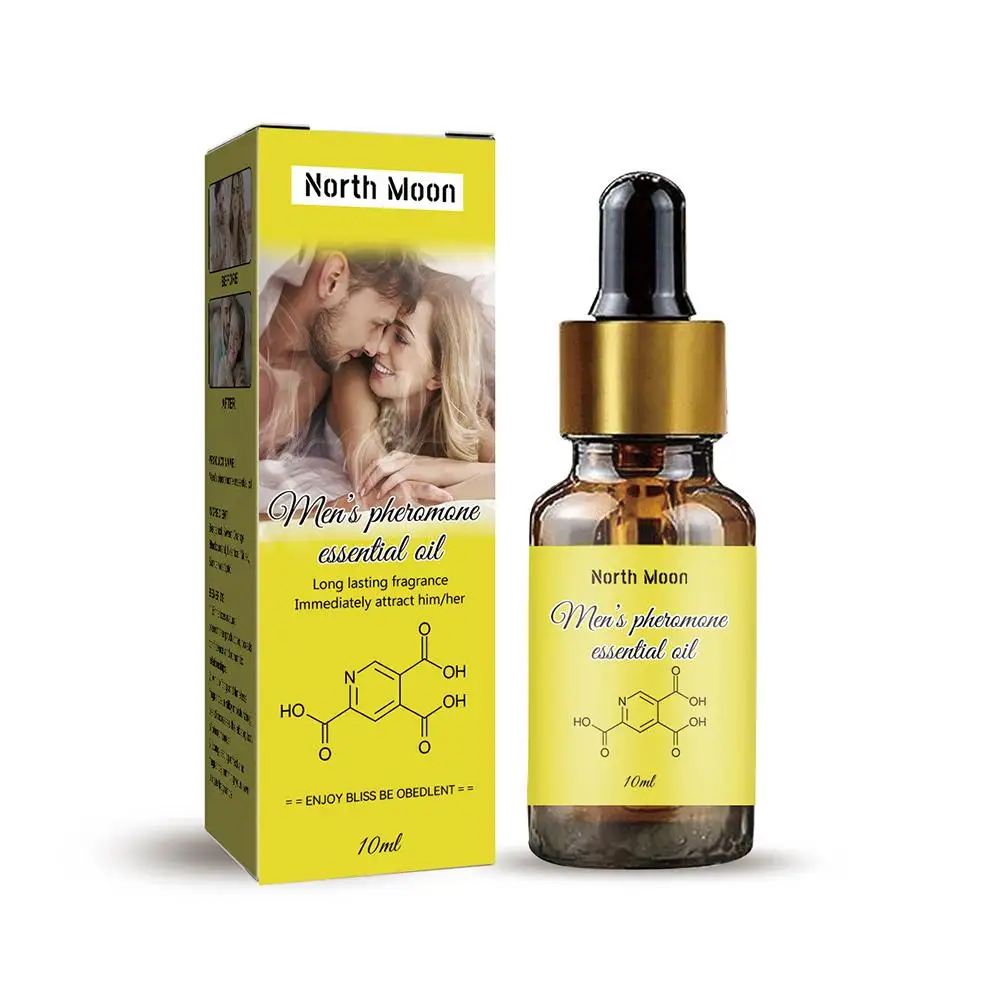 Aceite esencial con infusión de feromonas, aceite de feromonas de 10ml para hombres y atraer mujeres, aceite de fragancia Unisex, aceite de feromonas, envío directo N5q5