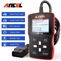 ANCEL MT100 Motorcycles Scanner Motorcycle Code Reader Engine System ABS System Motorcycle Diagnostic Tools for YAMAHA HONDA