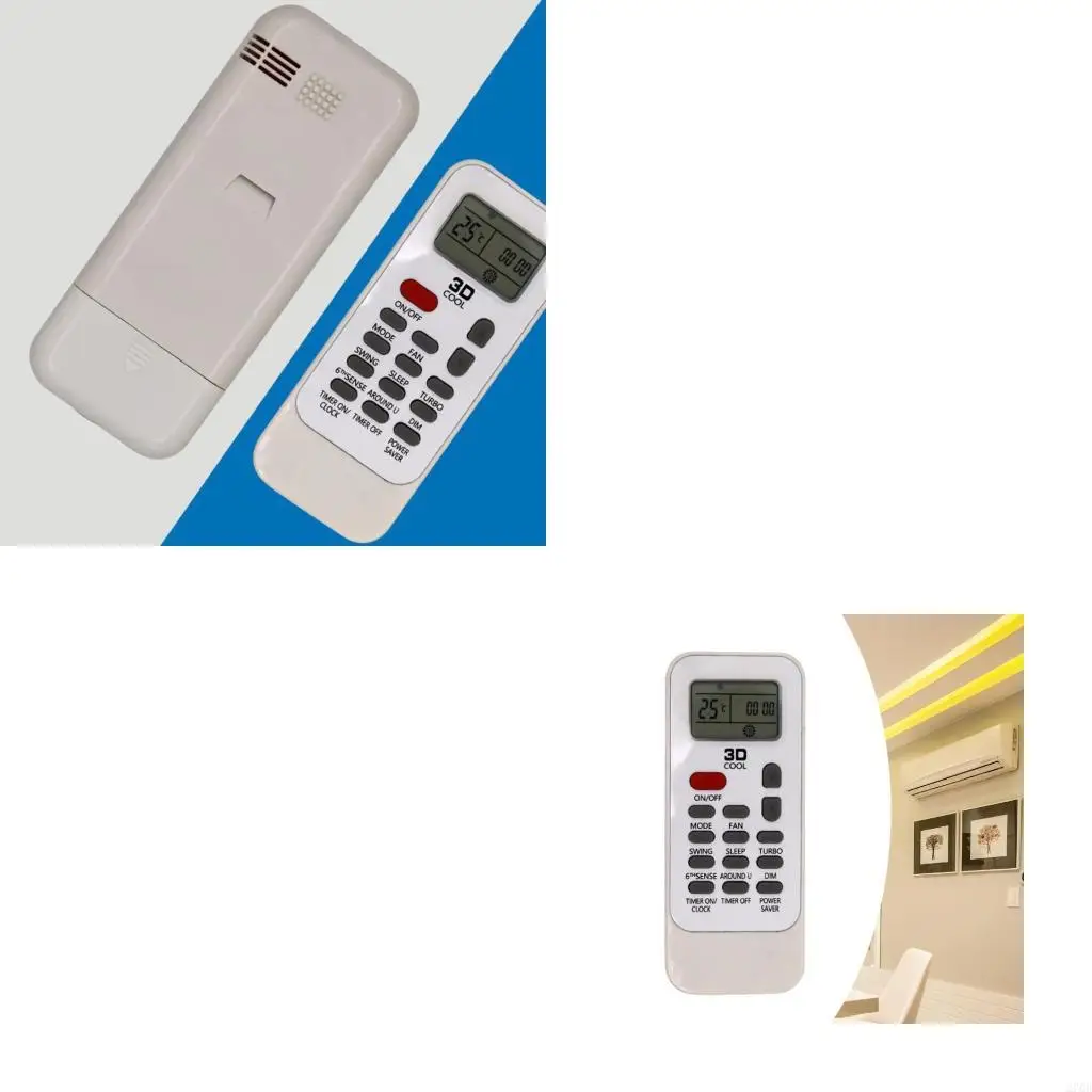 Intuitive Button Layout Air Conditioner Remote Control Simple Operation Easy