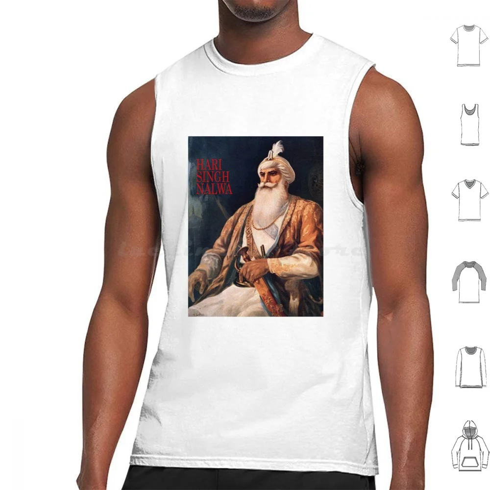 Hari Singh Nalwa Tank Tops Vest Sleeveless Sikh Singh Khalsa Raaj Fauj Kaur Nalwa Hari Harisingh