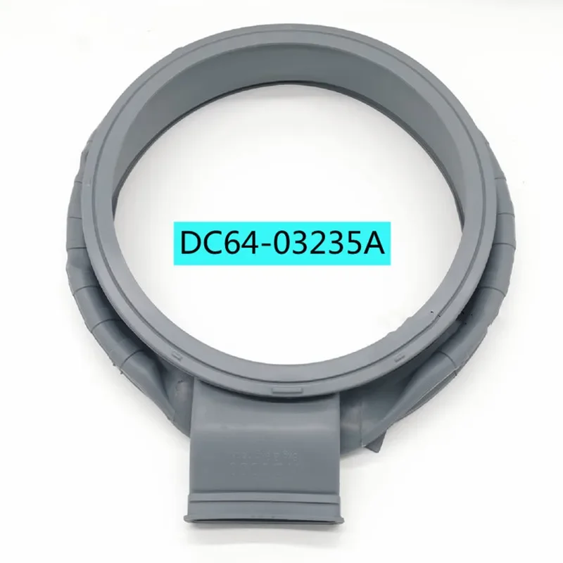 

1pcs drum washing machine door seal sealing ring door skin WD80J6413AW/SC DC64-03235A Suitable for Samsung