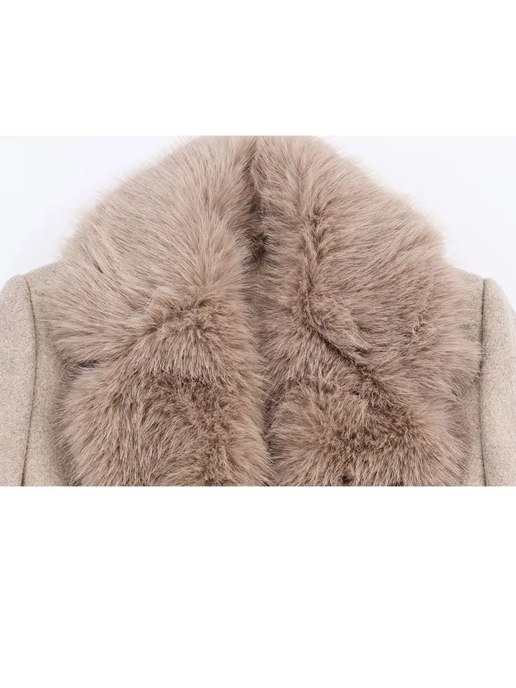 HH Vrouwen Herfst Mode Revers Geruite Zakken Jas Vrouwelijke Eenvoudige Temperament Warme Streetwear Single-breasted Riem Jas