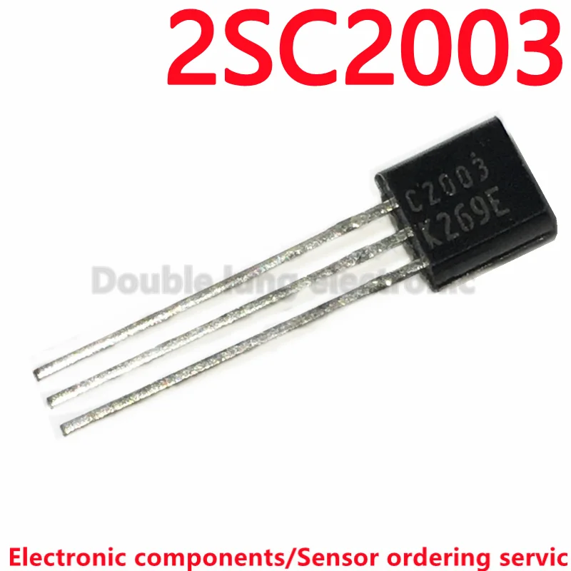 50PCS/100PCS/LOT 2SC2003K 2SC2003 C2003K C2003  TO92 NPN SILICON TRANSISTOR