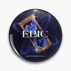 Epic The Wisdom Saga  Soft Button Pin Fashion Women Brooch Metal Cute Lover Clothes Decor Collar Jewelry Lapel Pin Badge Gift