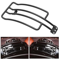 Motorcycle Gloss Black & Matte Black Rear Solo Seat Luggage Rack Support Shelf For BMW R18 2020 2021 2022