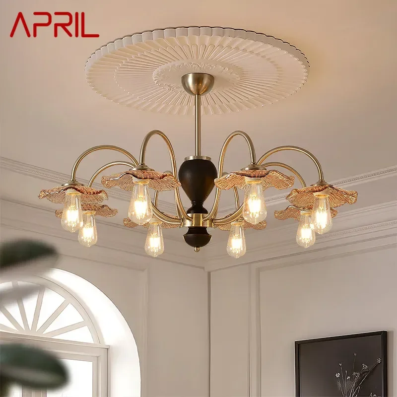 

АПРЕЛЬ, современный подвесной светильник, американское творчество, гостиная, столовая, спальня, отель, вилла, кафе, простая художественная домашняя люстра