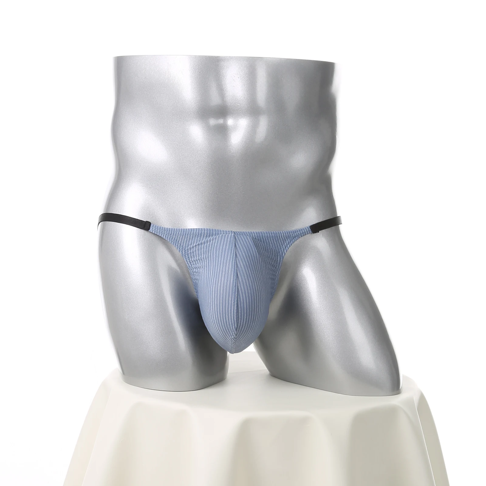 Herren-Slips, sexy Unterwäsche, Herren-Slip mit Vordertasche, String, Mini-Slip, Herren-Bikini, Unterwäsche, Slips, Herren – Detail 16