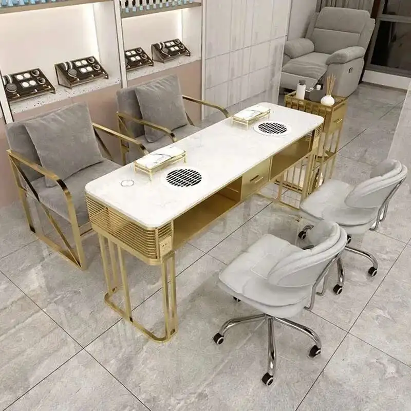 

Modern Manicure Tables Beauty Nail Salon Multifunction Professional Nail Station Commercial Furniture Manicure Table Desk j