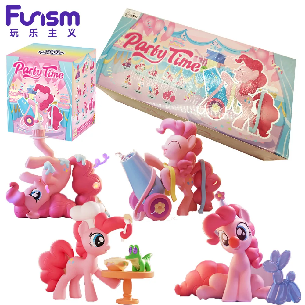 

New Genuine Funism My Little Pony Party Time Series Blind Box Exquisite Figure Toys Desk Ornaments Birthday Gifts for Boys Girls