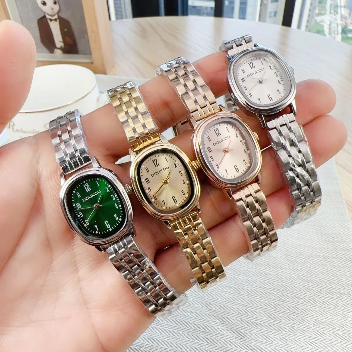 Luxury Women Quartz Watches Fashion Diamond Ladies Watch Stainless Steel Wristwatch Gift Dress Clock Relógio Feminino