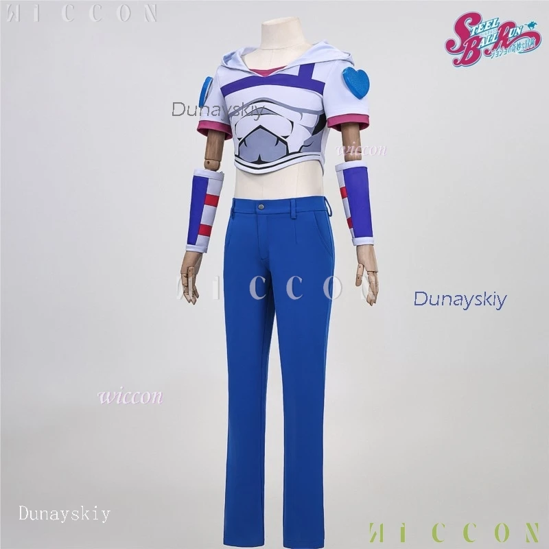 Disfraz Halloweeen أنيمي SBR الصلب الكرة كوس تشغيل جو 2026 جوني جوستار تأثيري حلي شعر مستعار نسخة جديدة Mujer Adulto #3