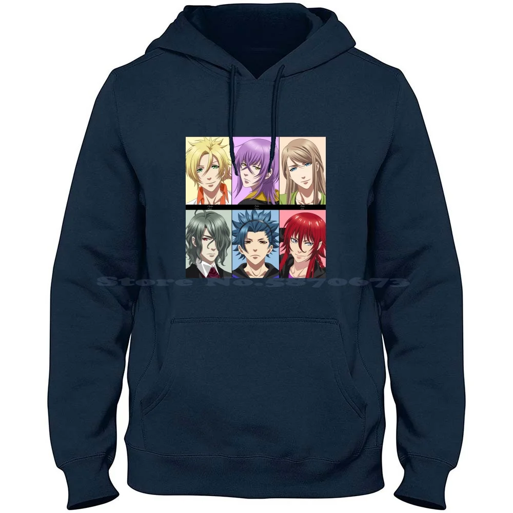 Kamigami dewa 100% Hoodie katun karakter Anime Kamigami No Asobi dewa Apollon Hades takitsu Tsukito Balder Manga