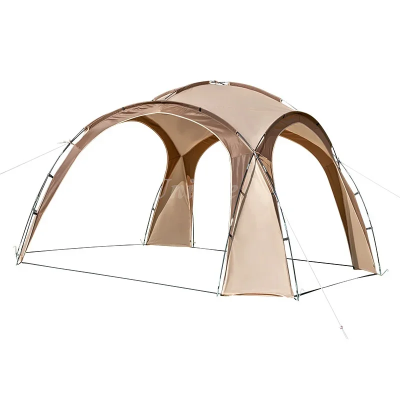 

Windproof Outdoor Camping Dome Tent, Party Beach Canopy, Large BBQ Awning, Sun Shelter, Hiking, Family Picnic, 6-8 Person