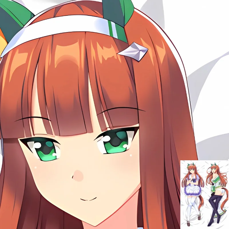 

DIY индивидуальная наволочка Dakimakura Anime Silence Suzuka, двухсторонняя наволочка с принтом