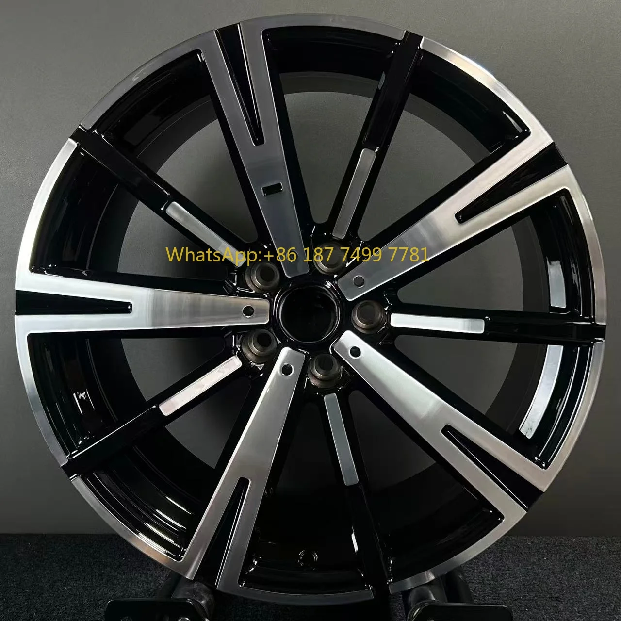 

Пикап-внедорожник, внедорожник, изготовленные на заказ черные колеса из кованого алюминиевого сплава 18-19 дюймов, 112 мм, новый бренд с несколькими спицами и хромированной отделкой