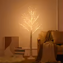 Birch Tree Bedroom Light