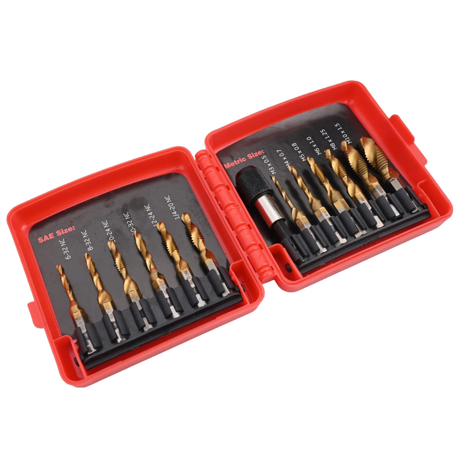 

For Aluminum Hex Shank Drill Bits For DIY Projects Drill Press Compatible Electric Drill Compatible Easy Identification