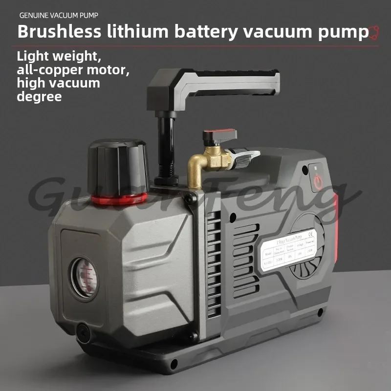 

Wireless Lithium Battery Vacuum Pump Vacuum Machine Extractor Outdoor Experimental Filter Fit Automotive Air Conditioning