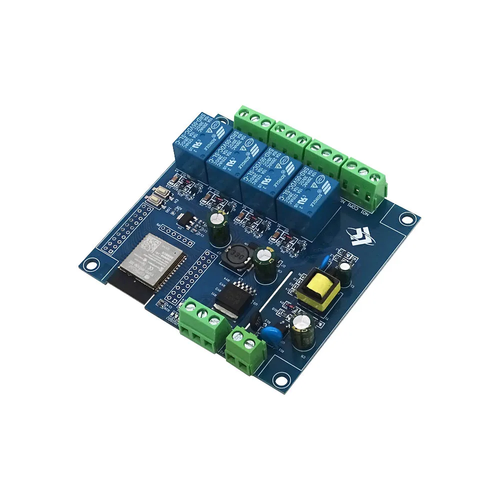 Imagem -04 - Placa de Desenvolvimento Esp32 Power Supply Wifi Bluetooth Módulo de Relé Canais ac dc Esp32-wroom