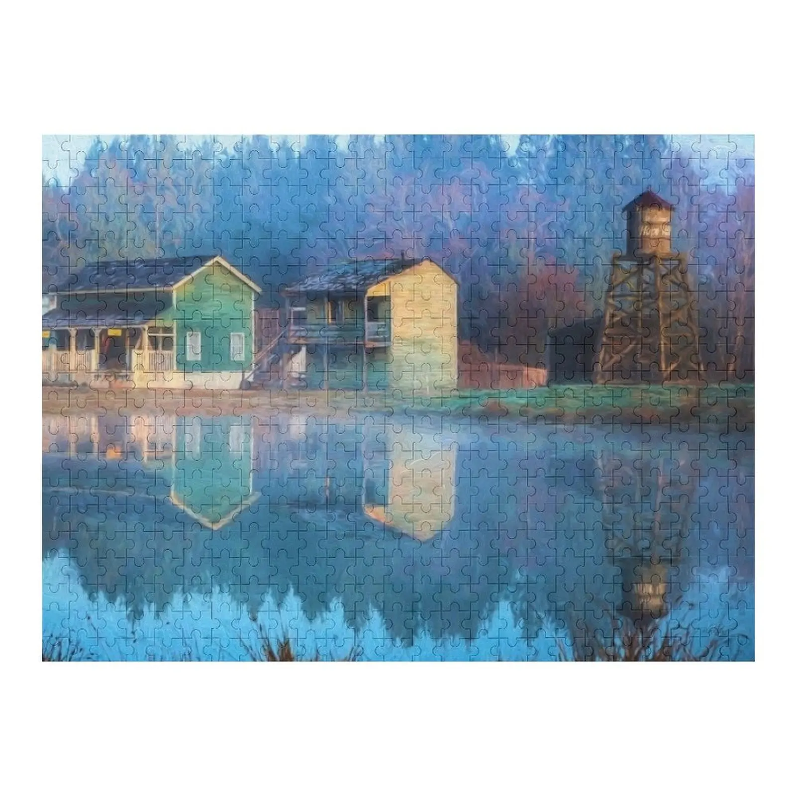 

Reflections Of Hope - Hope Valley Art Jigsaw Puzzle Personalized Gifts Customs With Photo Puzzle
