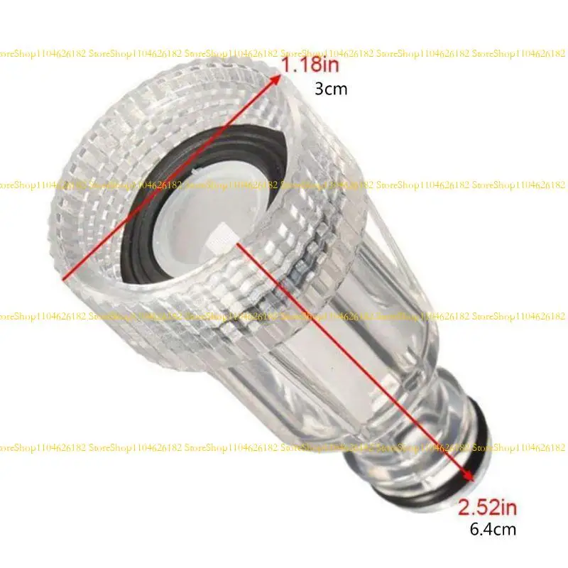 Q2Q4 Eco-friendly Washing Machine Accessories High Pressure Car Wash Machine Connector Useful Water Filter Connection Fitting