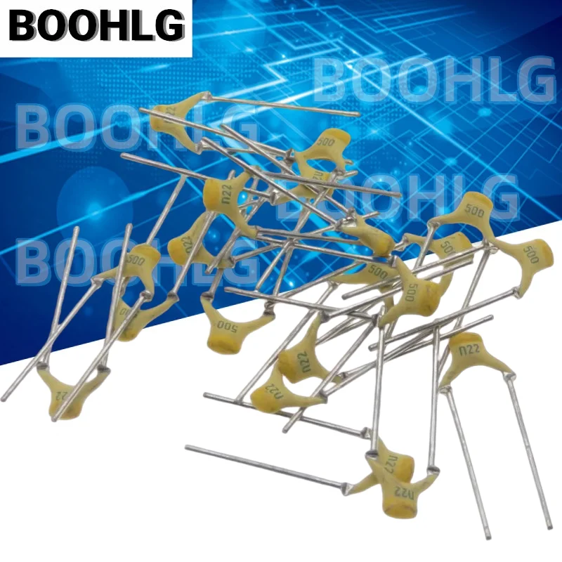 10PCS 220PF 100V Imported High Frequency Silver Film Ceramic Chip Capacitor 100V 221 220PF N22