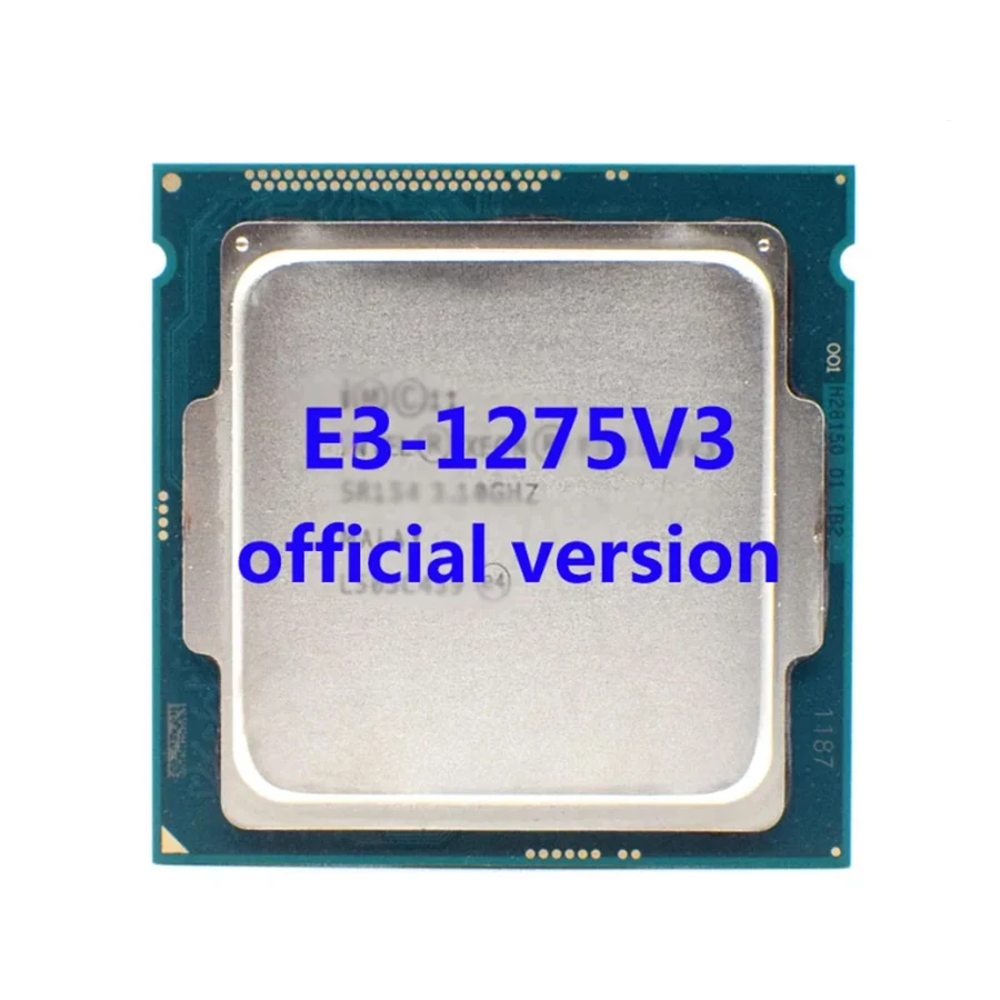 E3-1275V3 Official Verasion CPU  Xeon  rocessor 3.5Ghz 4-Core 8M TPD 84W FCLGA1150 For H81/B85 Motherboard