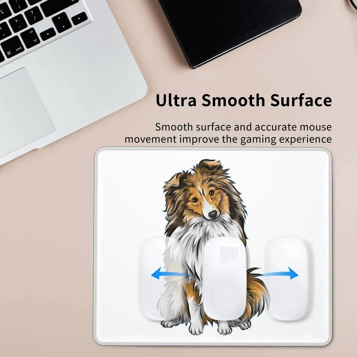 

Коврик для мыши Sheltie Dog, компьютерная клавиатура, коврик для мыши, геймерский коврик для ноутбука, офисные аксессуары, настольные коврики